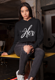 I AM HER Signature Women's Cropped Fleece Hoodie