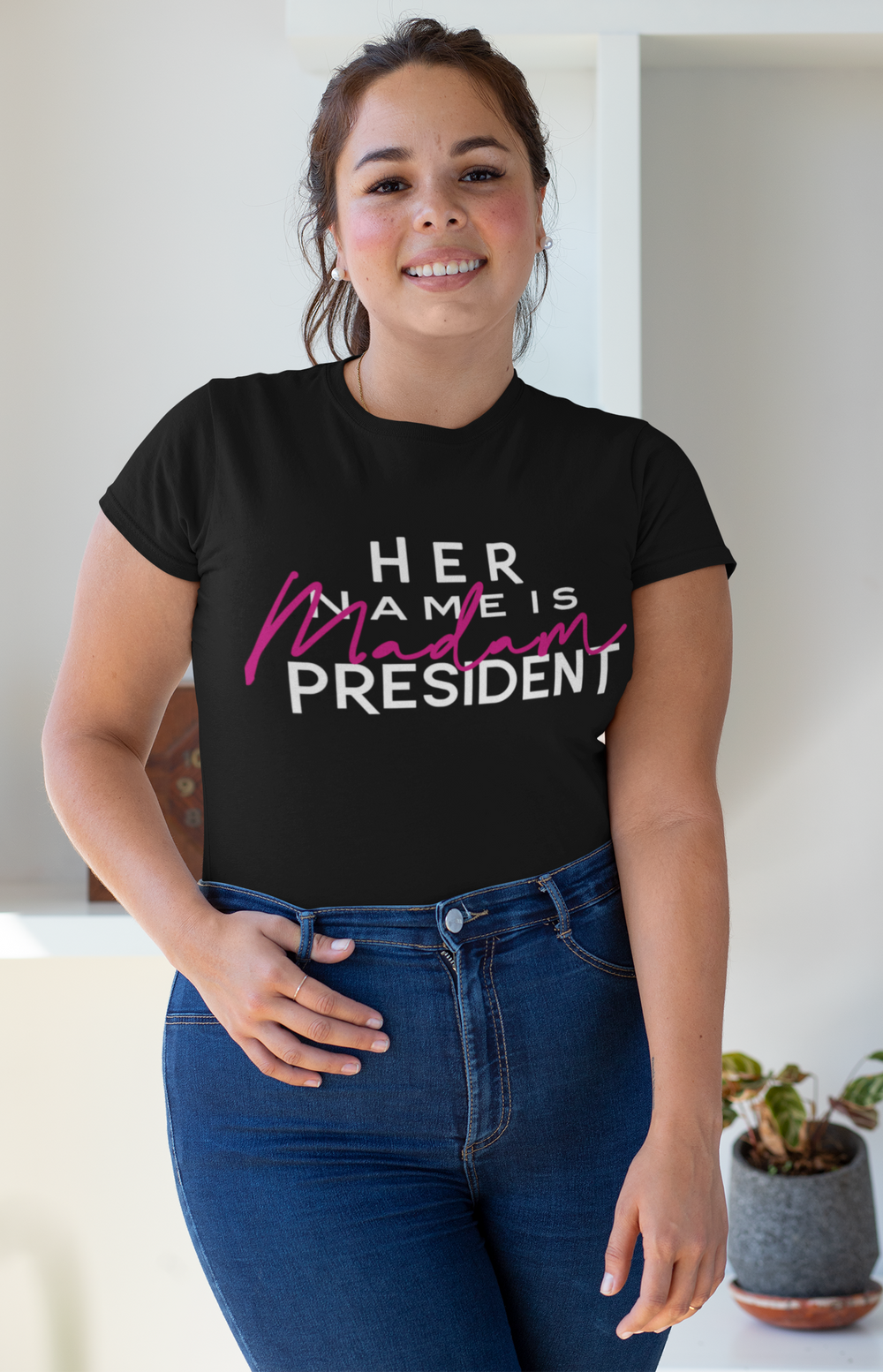 Her Name is Madam President Women's Tee