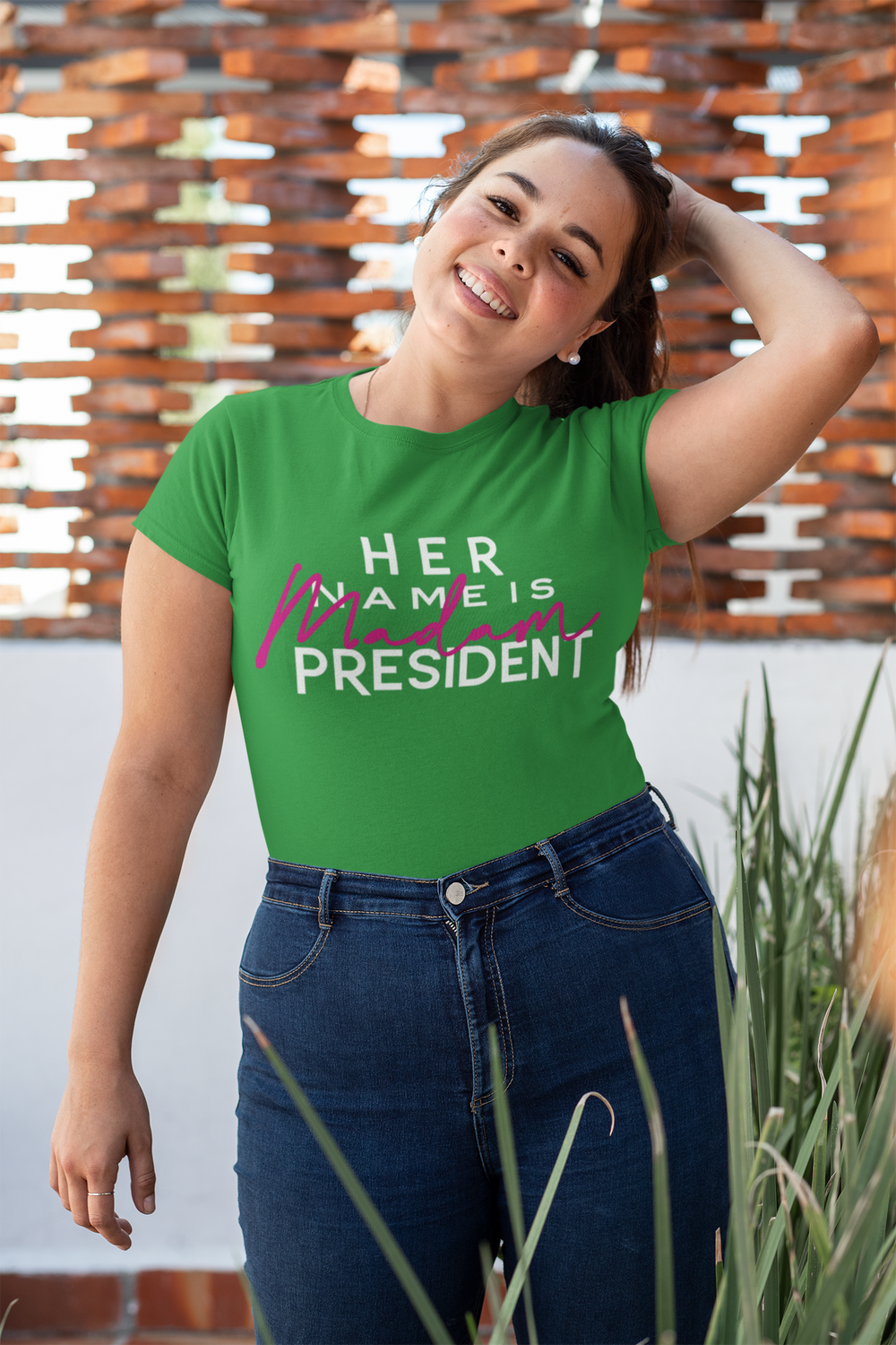 Her Name is Madam President Women's Tee