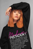 Madam President Defined Women's Crewneck Sweatshirt