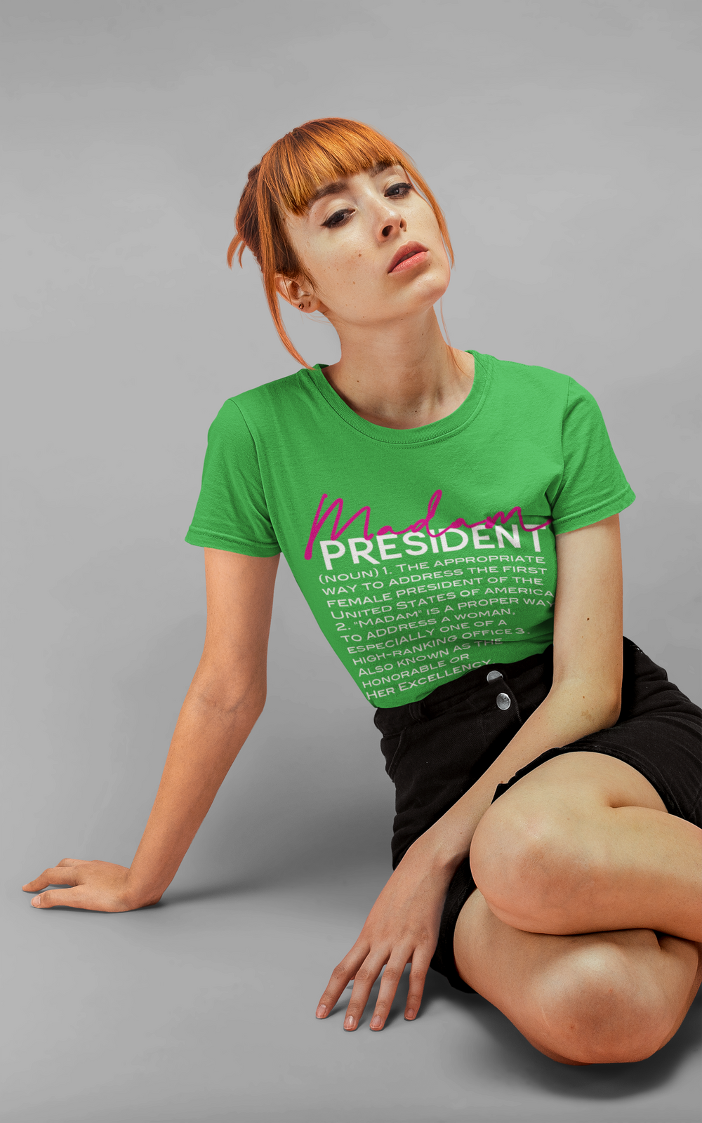 Madam President Defined Women's Boyfriend Tee